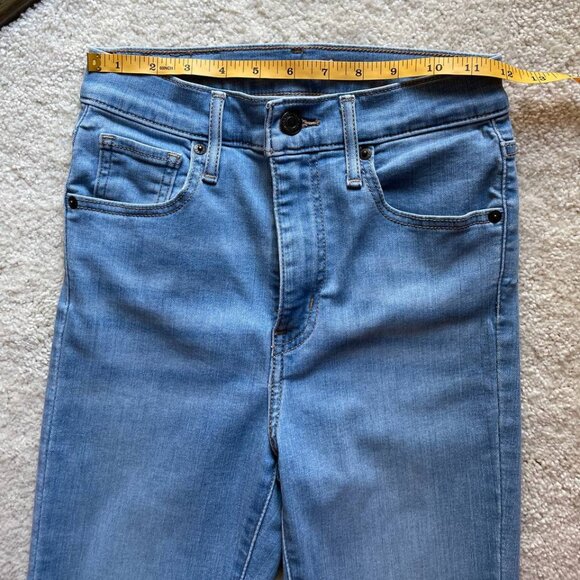 Levi's Mile High Super Skinny Distressed Women Jeans Size 26/30 - Picture 12 of 12
